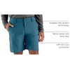 image:imageCarhartt Mens Force Sun Defender Relaxed Fit ShortStorm Blue