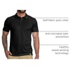 image:imageCarhartt Mens Force Sun Defender Relaxed PoloBlack