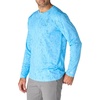 image:imageCarhartt Mens Force Sun Defender Relaxed Print Ls TShirtTranquil Blue Terrain Camo
