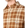 image:imageCarhartt Mens Hamilton Relaxed Ls Plaid ShirtCarhartt Brown