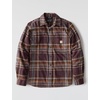 image:imageCarhartt Mens Hamilton Relaxed Ls Plaid ShirtDark Sepia