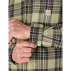 image:imageCarhartt Mens Hamilton Relaxed Ls Plaid ShirtFaded Fatigue