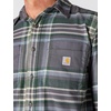 image:imageCarhartt Mens Hamilton Relaxed Ls Plaid ShirtGravel