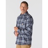 image:imageCarhartt Mens Hamilton Relaxed Ls Plaid ShirtLight Faded Navy