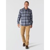 image:imageCarhartt Mens Hamilton Relaxed Ls Plaid ShirtLight Faded Navy