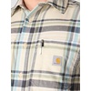 image:imageCarhartt Mens Hamilton Relaxed Ls Plaid ShirtOat Milk