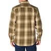 image:imageCarhartt Mens Hubbard Loose Ls Plaid ShirtBurnished Logs