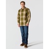 image:imageCarhartt Mens Hubbard Loose Ls Plaid ShirtDark Bronzed Green