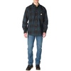 image:imageCarhartt Mens Hubbard Loose Ls Plaid ShirtDeep Smoke Blue