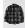 image:imageCarhartt Mens Hubbard Loose Ls Plaid ShirtGravel