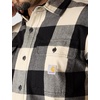 image:imageCarhartt Mens Hubbard Loose Ls Plaid ShirtOat Milk
