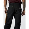 image:imageCarhartt Mens Iconic B01 Firm Duck DoubleFront DungareeBlack