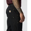 image:imageCarhartt Mens Iconic B01 Firm Duck DoubleFront DungareeBlack