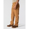 image:imageCarhartt Mens Iconic B01 Firm Duck DoubleFront DungareeCarhartt Brown