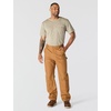 image:imageCarhartt Mens Iconic B01 Firm Duck DoubleFront DungareeCarhartt Brown