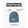image:imageCarhartt Mens Knit Cuffed Beanie CloseoutDeep OceanSummer Maral