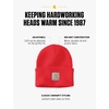 image:imageCarhartt Mens Knit Cuffed Beanie CloseoutFire Red