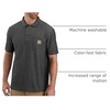image:imageCarhartt Mens Loose PoloCarbon Heather