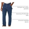 image:imageCarhartt Mens Loose Straight Denim DungareeCanal