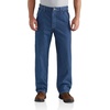 image:imageCarhartt Mens Loose Straight Denim DungareeDarkstone