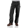 image:imageCarhartt Mens Loose Straight Washed Duck DoubleFront DungareeBlack
