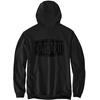 image:imageCarhartt Mens Rain Defender Loose Fit Midweight Logo Graphic SweatshirtBlack