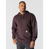 image:imageCarhartt Mens Rain Defender Loose Fit Midweight Logo Graphic SweatshirtDark Sepia