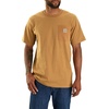 image:imageCarhartt Mens Relaxed Fit Heavyweight ShortSleeve Pocket Logo Graphic TShirtCarhartt Brown Stripe