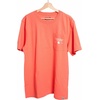image:imageCarhartt Mens Relaxed Fit Heavyweight ShortSleeve Pocket Logo Graphic TShirtElectric Coral