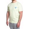 image:imageCarhartt Mens Relaxed Fit Heavyweight ShortSleeve Pocket Logo Graphic TShirtHint of Lime