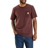 image:imageCarhartt Mens Relaxed Fit Heavyweight ShortSleeve Pocket Logo Graphic TShirtPort Stripe