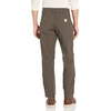 image:imageCarhartt Mens Relaxed Straight Rugged Flex Duck DoubleFront DungareeDark Coffee