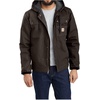 image:imageCarhartt Mens Washed Duck Bartlett JacketDark Brown
