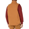 image:imageCarhartt Mens Washed Duck MockNeck VestCarhartt Brown