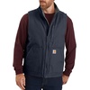 image:imageCarhartt Mens Washed Duck MockNeck VestNavy