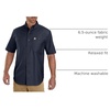image:imageCarhartt Mens Windham Relaxed Ss ShirtNavy