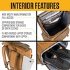 image:imageCarhartt Nylon Duck 35L Workday Backpack Carhartt Brown  Durable WaterResistant Pack with 15 Laptop Sleeve and Adjustable Shoulder Straps Mossy Oak BottomlandsBlind Duck Camo