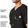 image:imageCarhartt Ripstop amp SubScrubs Scrubs for Men Utility Scrub TopsBlack