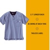 image:imageCarhartt Ripstop amp SubScrubs Scrubs for Men Utility Scrub TopsCeil Blue