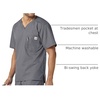 image:imageCarhartt Ripstop amp SubScrubs Scrubs for Men Utility Scrub TopsPewter
