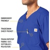 image:imageCarhartt Ripstop amp SubScrubs Scrubs for Men Utility Scrub TopsRoyal
