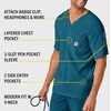 image:imageCarhartt Scrubs C16110 Mens Force CrossFlex Modern Fit Chest PocketCaribbean