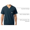 image:imageCarhartt Scrubs C16110 Mens Force CrossFlex Modern Fit Chest PocketNavy