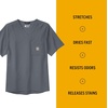 image:imageCarhartt Scrubs C16110 Mens Force CrossFlex Modern Fit Chest PocketPewter