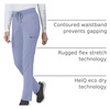 image:imageCarhartt Scrubs C52237 Womens Rugged Flex Modern Fit Slim Leg PantCeil Blue