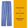 image:imageCarhartt Scrubs C54108 Mens Classic Fit Ripstop Boot Cut 8Pocket Cargo PantCeil Blue