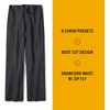 image:imageCarhartt Scrubs C54108 Mens Classic Fit Ripstop Boot Cut 8Pocket Cargo PantDark Pewter