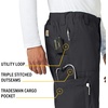 image:imageCarhartt Scrubs C54108 Mens Classic Fit Ripstop Boot Cut 8Pocket Cargo PantDark Pewter