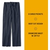 image:imageCarhartt Scrubs C54108 Mens Classic Fit Ripstop Boot Cut 8Pocket Cargo PantNavy
