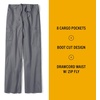 image:imageCarhartt Scrubs C54108 Mens Classic Fit Ripstop Boot Cut 8Pocket Cargo PantPewter